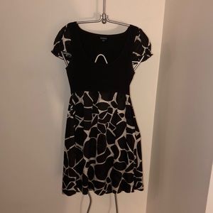 Cap-sleeve slip dress